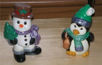 Snowman and Penguin