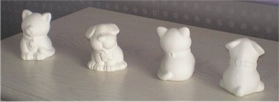 Ceramic animals