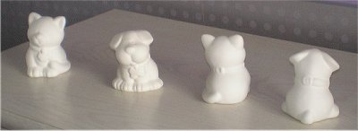 Ceramic animals